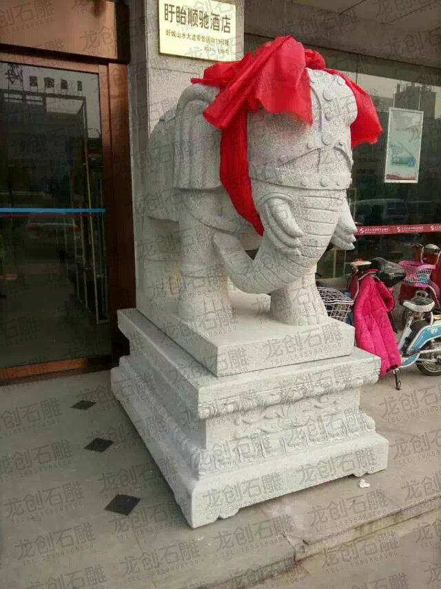 為何石雕大象在生活中這么流行擺放？